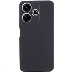 Чохол TPU GETMAN Liquid Silk Full Camera для Xiaomi Redmi 13 4G / Poco M6 4G Чорний / Black