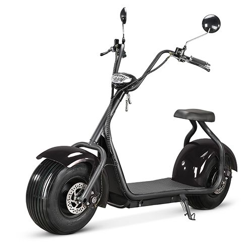 Електроскутер Citycoco 1500W, 60V12Ah, Black