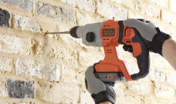 Перфоратор акумуляторний BLACK+DECKER BCD900D1S | Зображення 5