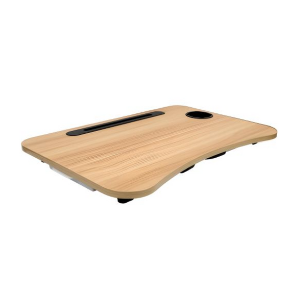 Портативний стіл для ноутбука, Столик-підставка для сніданків і ноутбука, складаний дерев'яний столик для ноутбука   знижка | Зображення 7