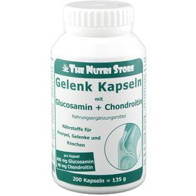 Препарат для суставов и связок The Nutri Store Glucosamin + Chondroitin 200 Caps ФР-00000084