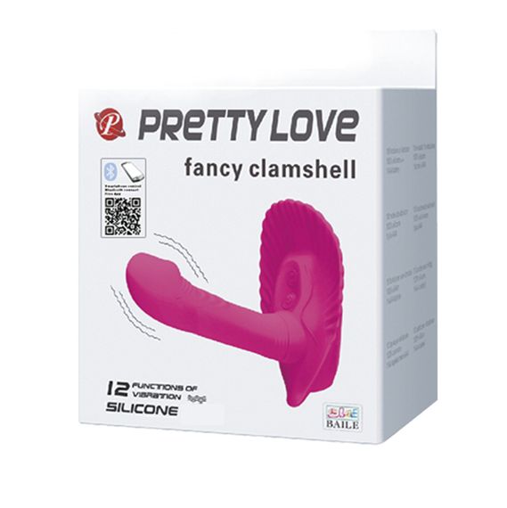 Вібратор - Pretty Love Fancy Clamshell Pink | Зображення 9