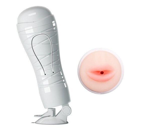 Мастурбатор ротик CRAZY BULL - Flora, BM-00900T48N-2 Sex Aura | Зображення 1