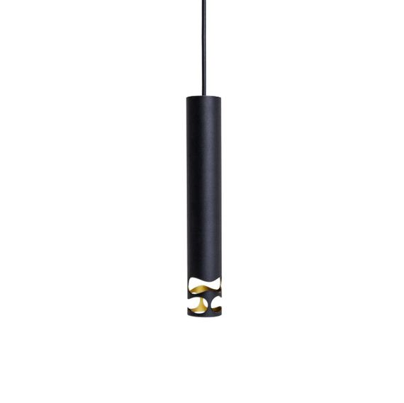 Світильник підвісний (люстра) Chime B P50320 Чорний, Золото,