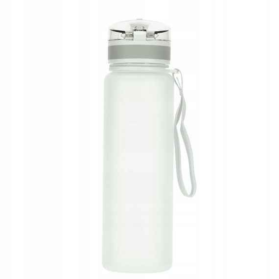 Бутылка для воды спортивная 4FIZJO 650 мл Grey (P-5905973404280) | Зображення 2