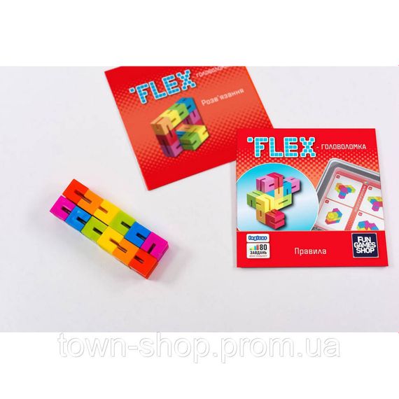 Детская игра головоломка "FLEX" FGS53 на украинском языке | Зображення 4