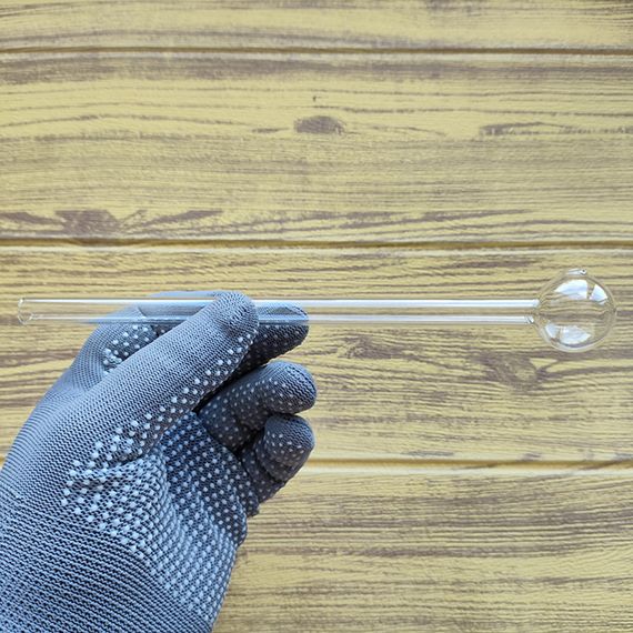 Стеклянная трубка Extra Hit Oil Clear | Зображення 1