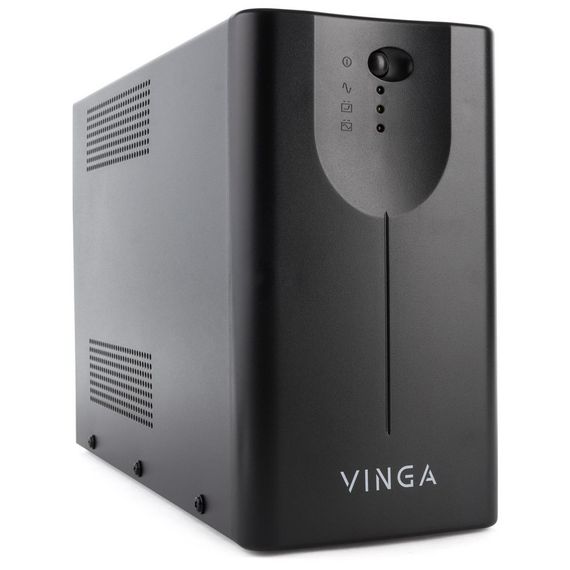 Пристрій безперебійного живлення Vinga LED 600VA metal case with USB (VPE-600MU) | Зображення 5