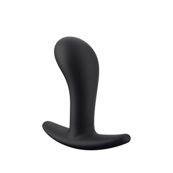 Анальна пробка Fun Factory BOOTIE M, чорна, діаметр 3,3 см, тонкий обмежувач sexstyle