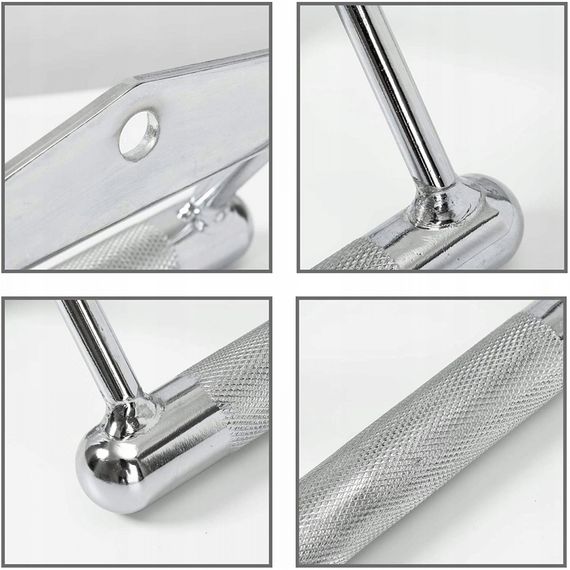 Ручка для тяги подвійна (вузький хват) 4FIZJO 4FJ0302 (P-5907739312440) | Зображення 1