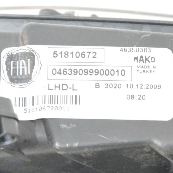 Фара ліва Fiat Doblo II 2009-2015 Фара передня ліва Фіат Добло 2 51810672 | Зображення 5