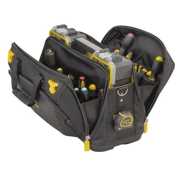Сумка для инструмента FatMax Quick Access, рабочая станция с четырмя отделениями STANLEY FMST1-80147 | Зображення 1
