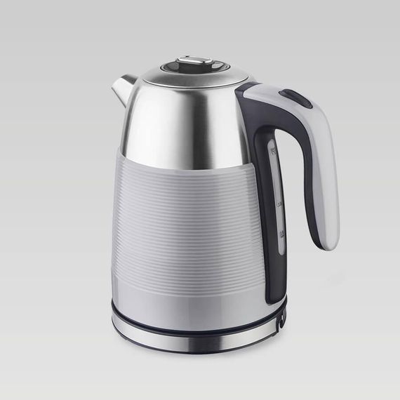 Електрочайник з нержавіючої сталі Maestro MR-051-GREY, 1.7 л, 2200 Вт