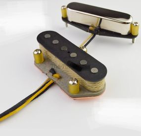 Комплект сингл і бридж звукознімачі для електрогітари Fender telecaster вінтаж