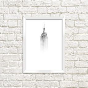 Постер в рамке Хмарочос 21х30см, A4 (WMT4_ART054_WH)