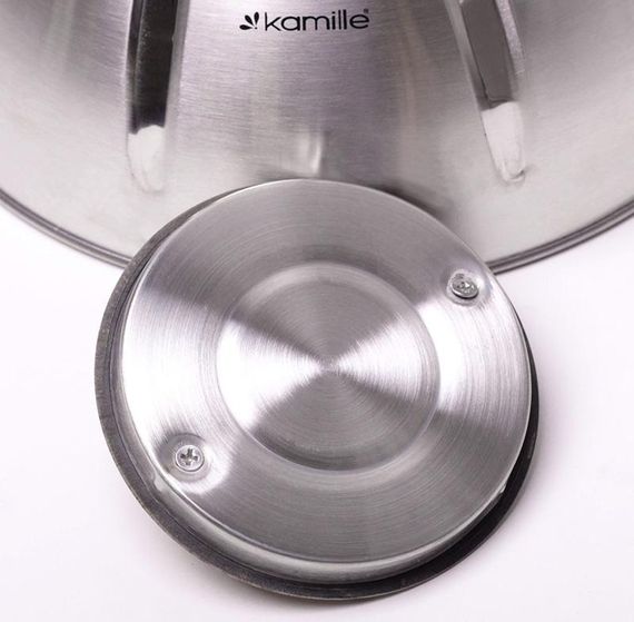 Чайник Kamille Whistling Kettle 5л з нержавіючої сталі зі свистком | Зображення 3