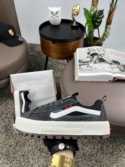 Мужские кроссовки New Vans Old Skool MTE-1 Gore-Tex Dark Grey White (топ качество) 46 28.5 - 29 см | Зображення 5