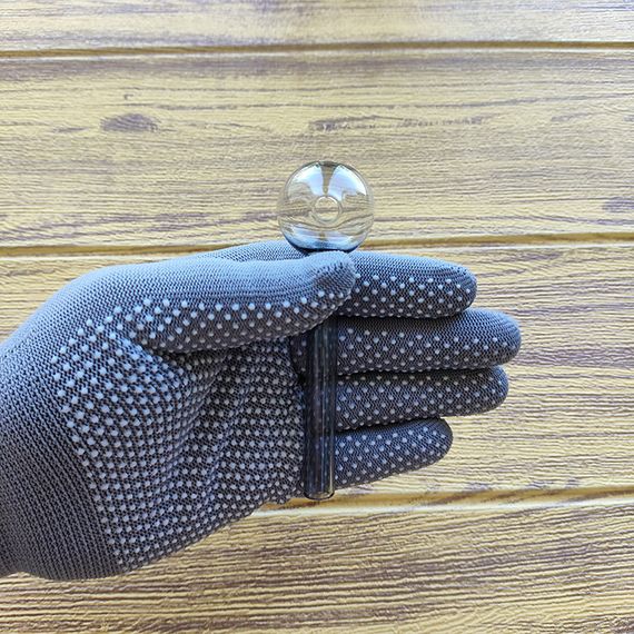 Стеклянная трубка Sphere Oil Gray | Зображення 2