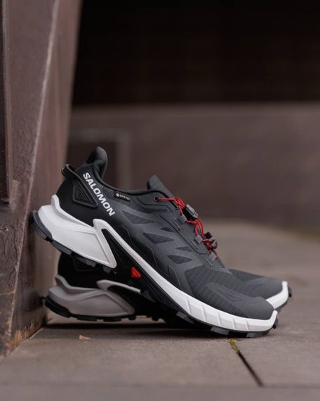 Демісезонні кросівки Salomon підкладка Gore-Tex колір чорний | Зображення 8