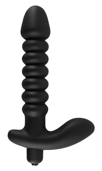 Анальный вибратор - Black Velvets Vibrating Plug Medium sexstyle | Зображення 1
