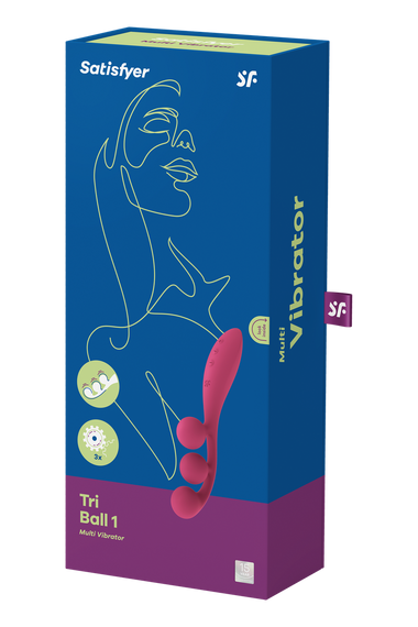 Мультивібратор Satisfyer Tri Ball 1 з трьома моторами, рожевий Sex Aura | Зображення 5