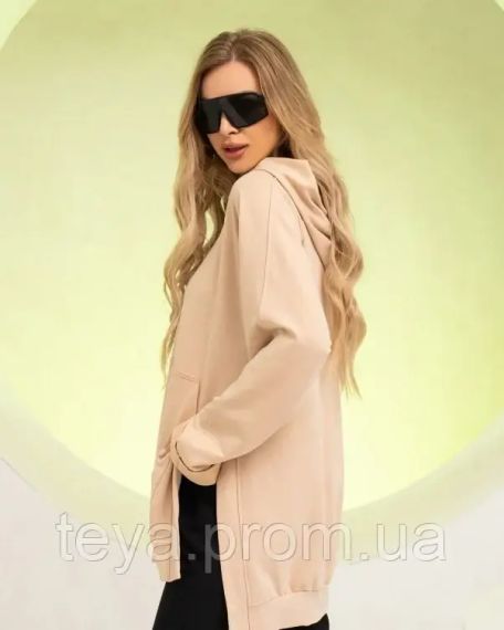 Толстовка цвет бежевый размер XXL FI_007000 | Зображення 1