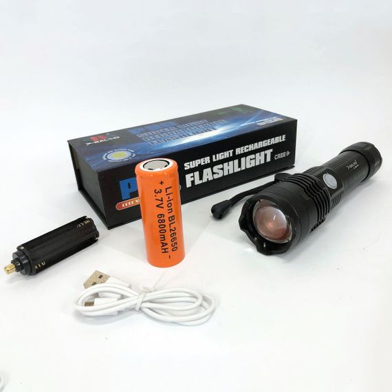 Ручний ліхтарик LED X-Balog BL-B88-P90 | Гарний ліхтарик Ліхтарик тактичний ручний | WD-141 Ліхтарик bl | Зображення 3