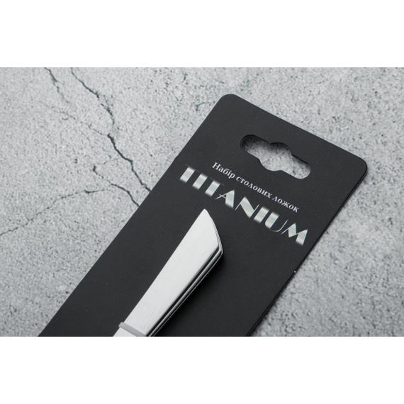 Набор столовых ложек 3шт Titanium GT-S061-3 GUSTO | Зображення 1