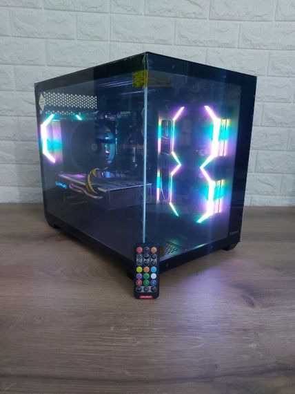 Ігровий ПК 1stPlayer BV6 Tower / Intel Core i5-7600K (4 ядра по 3.8 - 4.2 GHz) / 16 GB DDR4 / 512 GB SSD + 500 GB HDD / AMD Radeon RX 570, 8 GB GDDR5, 256-bit / 460W б/в + Подарунок Кабель DVI + живлення | Зображення 1