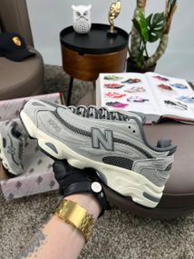 Мужские кроссовки New 1000  Grey Beige Легка хода в будь-яку погоду весна / літо / осінь A4217 42 26,5