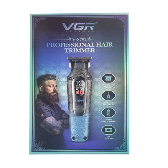 Триммер VGR V-879T BLUE 5-8 Вт синий | Зображення 2
