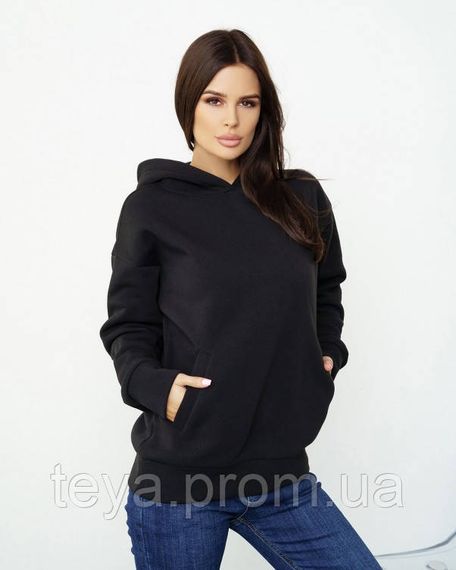 Толстовка колір чорний розміри XL, XXL FI_005724 | Зображення 1