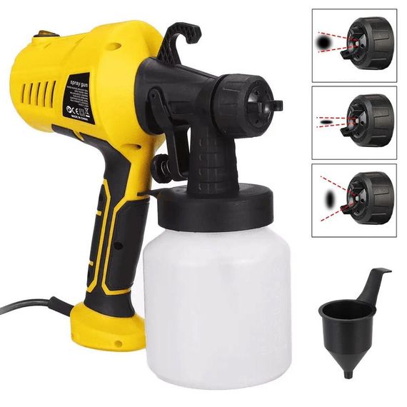 Электрический краскораспылитель на 800 мл, 500 Вт, Electric Paint Sprayer / Распылитель для краски / | Зображення 2