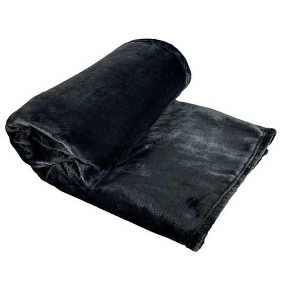 Плед Emily Manner велсофт 150х200 см 300 гм2 Graphite (94326093) | Зображення 4