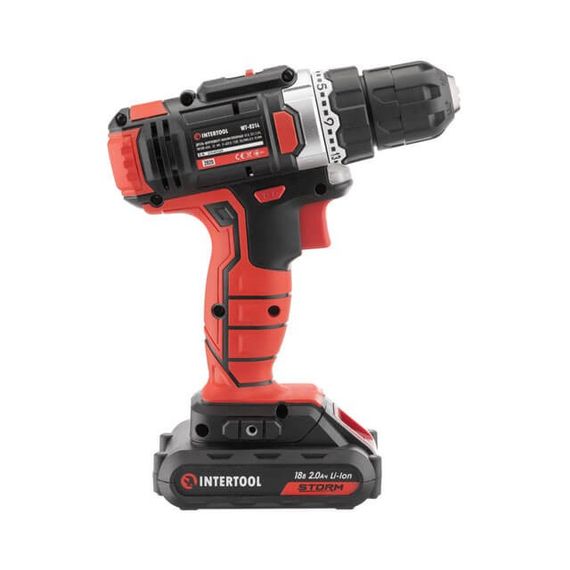 Дриль-шурупокрут акумуляторний Li-Ion 25 Нм INTERTOOL WT-0314 | Зображення 5