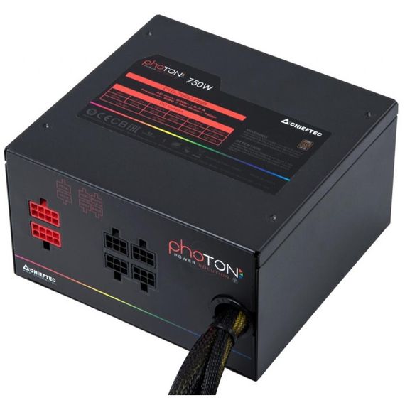 Блок живлення Chieftec 750W (CTG-750C-RGB) | Зображення 3