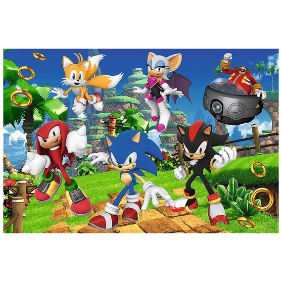 Пазл Trefl Sonic Соник і друзі 160 елементів (5900511154214) | Зображення 1