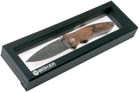 Ніж Boker Tirpitz Damascus Wood | Зображення 7