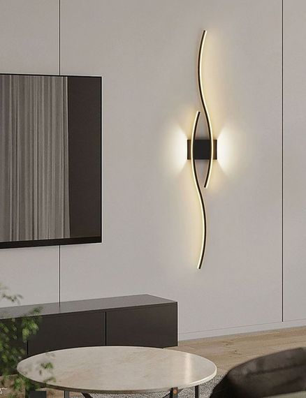 Бра LED 27648 Чорний 7х15х60 см. | Зображення 1