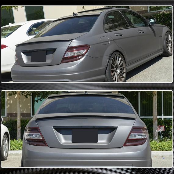 Бленда SD (Карбон) для Mercedes C-class W204 2007-2015 гг | Зображення 3
