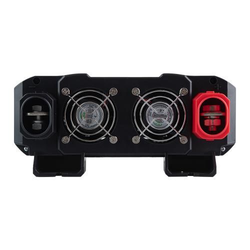 Перетворювач напруги PULSO/ISU-3000/12V-220V/3000W/LCD/USB-5VDC2.0A/син.хвиля/клеми | Зображення 2