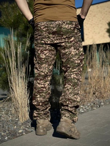 Утеплені Військові штани Soft Shell Military хижак | Зображення 9
