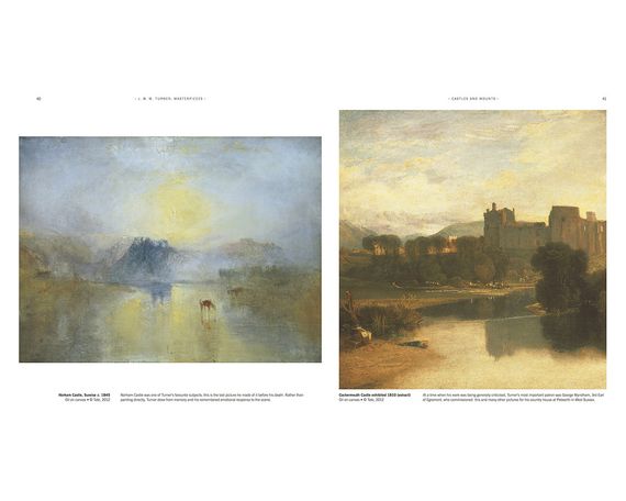 Подарункові книги про мистецтво Вільям Тернер J.M.W Turner Masterpieces of Art. Rosalind Ormiston живопис книги | Зображення 1