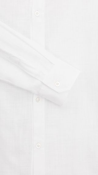 Сорочка однотонна чоловіча GENUA G01218-0010 S Білий shop (2000999520594) | Зображення 2