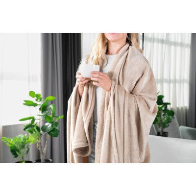 Плед Ardesto Flannel беж, 200х220 см (ART0206SB) | Зображення 8