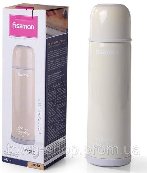 Термос Fissman Ayge Milk 480мл из нержавеющей стали | Зображення 2