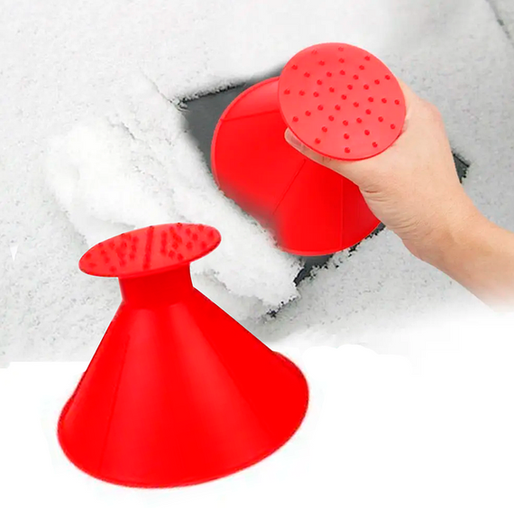 Очиститель лобового стекла Glass Snow Loader Красная