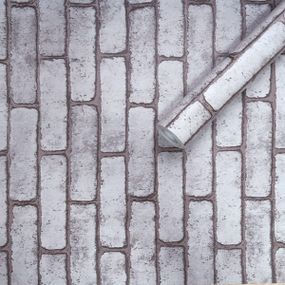 Самоклейна плівка лавандова цегла 0,45х10м SW-00001270