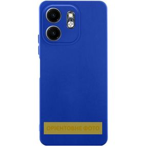 Чехол TPU GETMAN Liquid Silk Full Camera для Samsung Galaxy A26 5G Синий / Deep navy