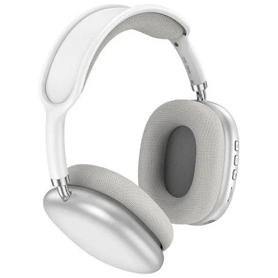 Навушники BOROFONE BO22 Plus Elegant BT headphones Silver | Зображення 1
